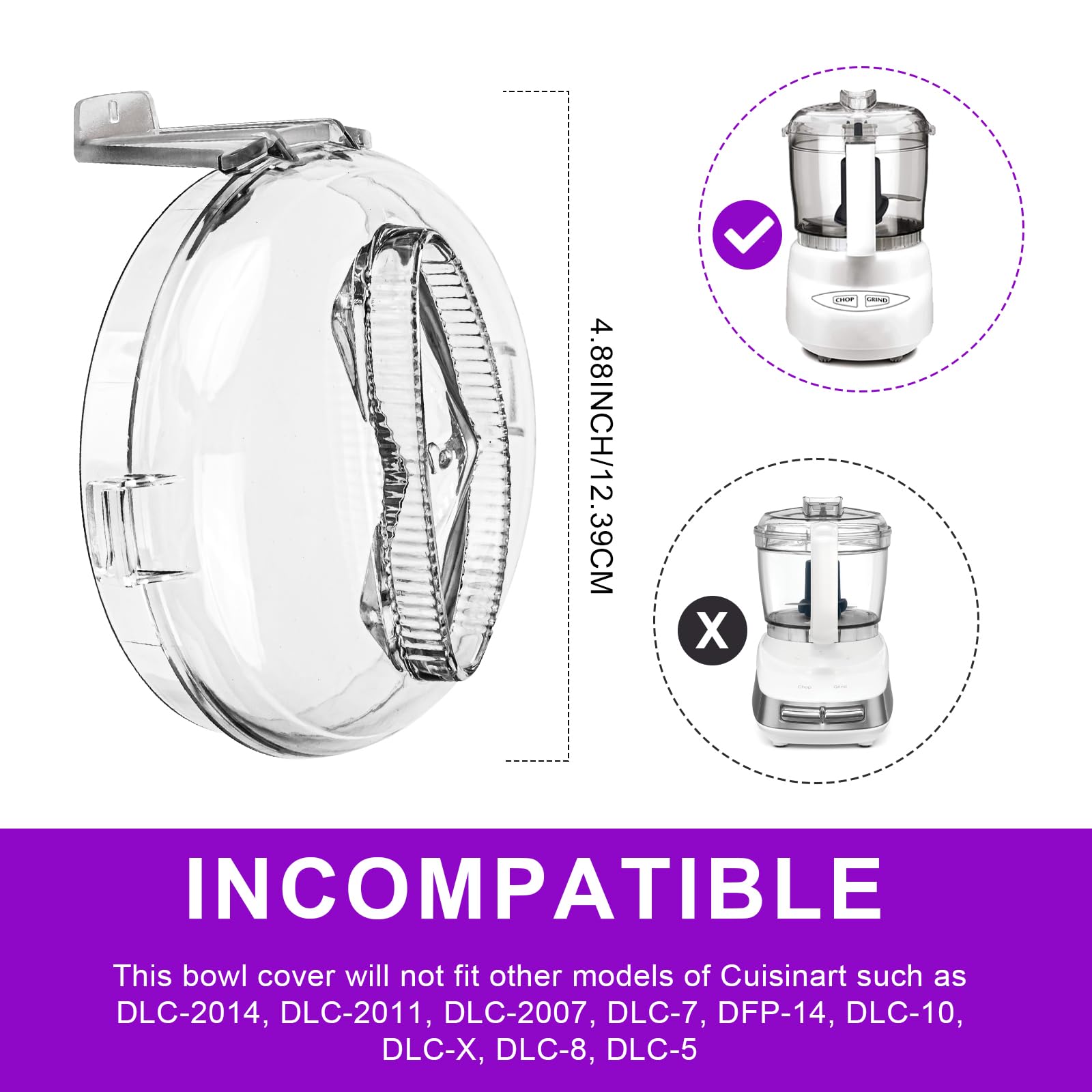 Amazon.com: DLC-2AWBC-1 Replacement for Cuisinart Mini Prep Plus